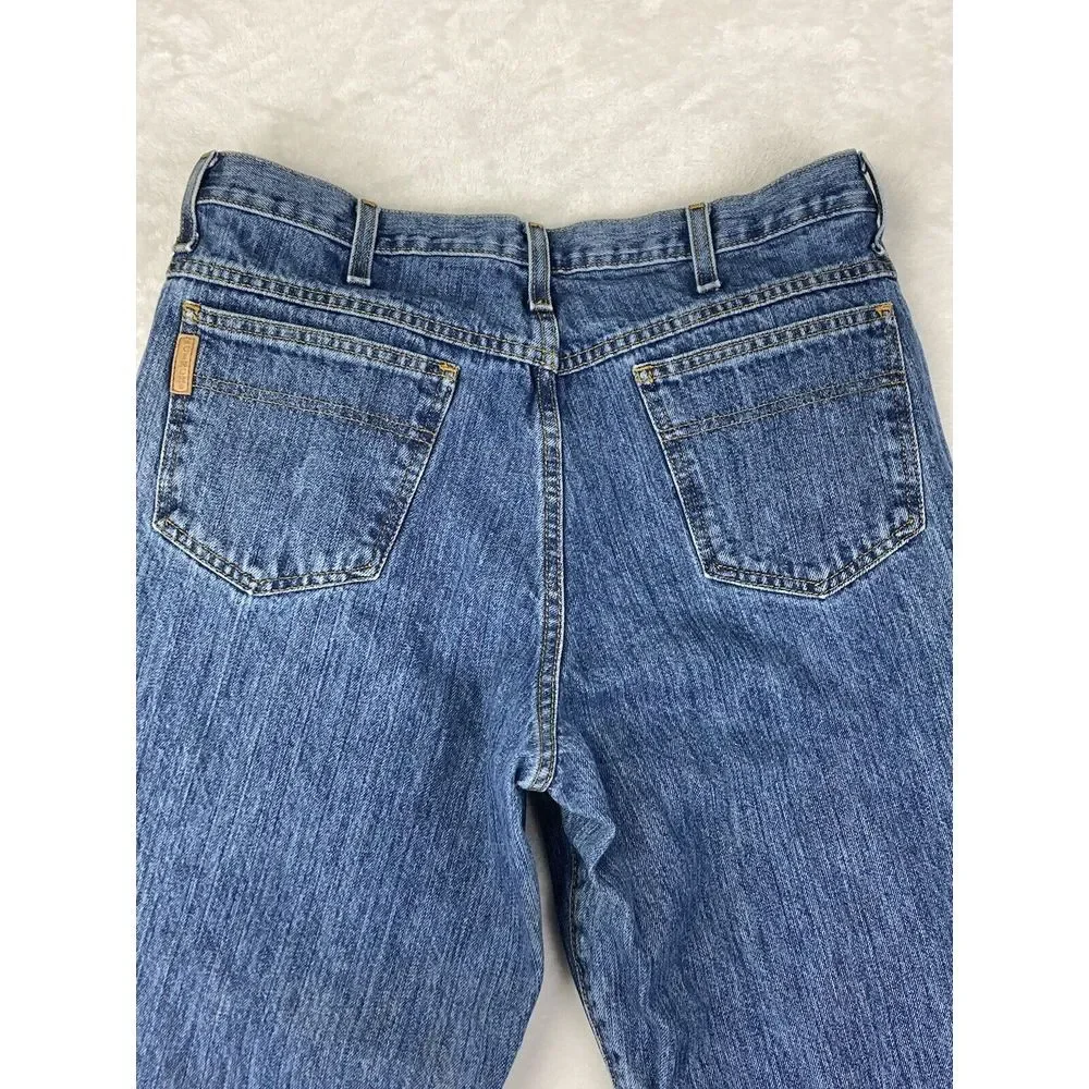 Cinch Jeans Raw Hem Short Medium Wash‎ Mens Size 34x26 (33x26 Measured)